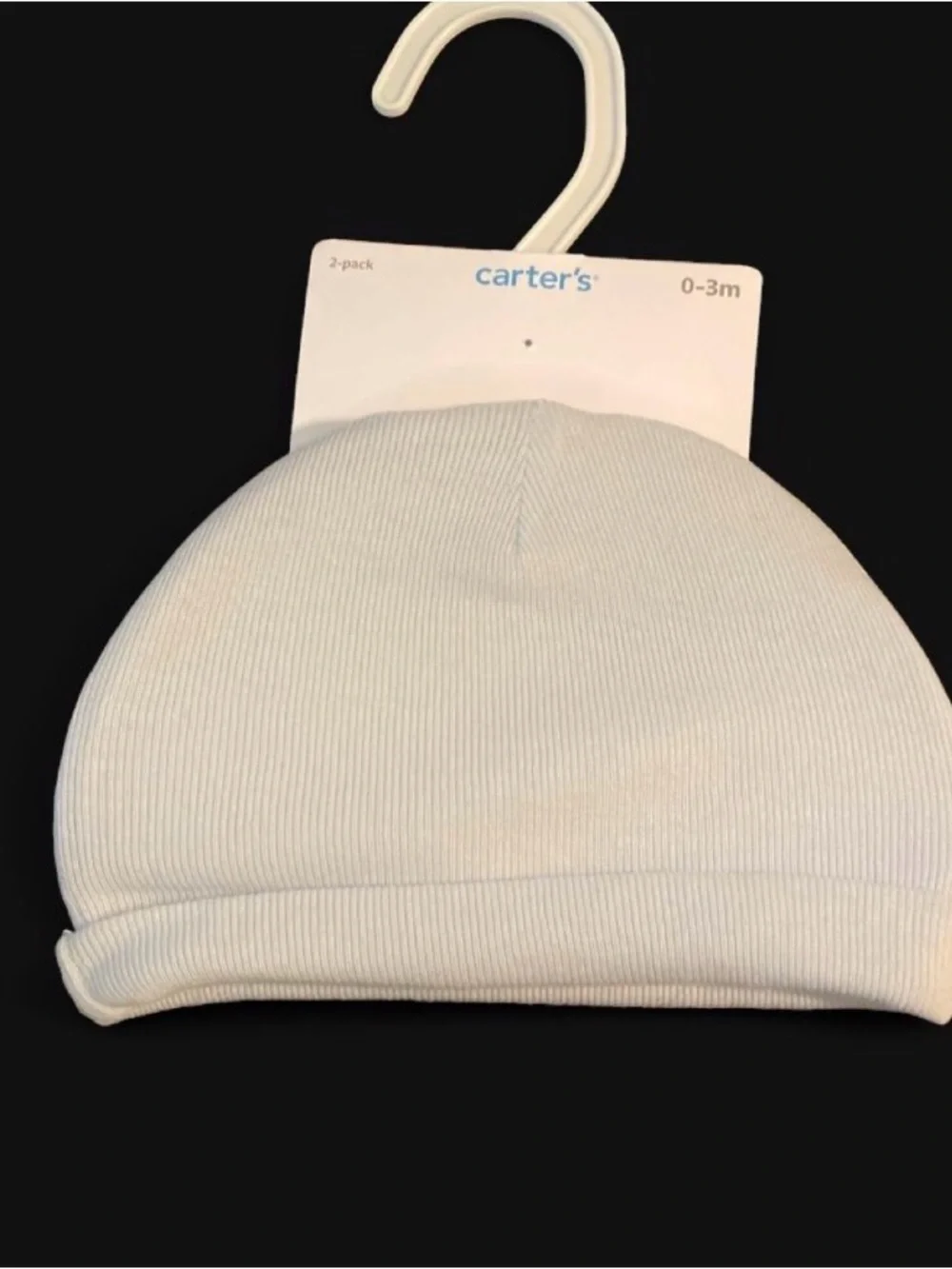 Carter's Light Blue Knit Baby Beanie